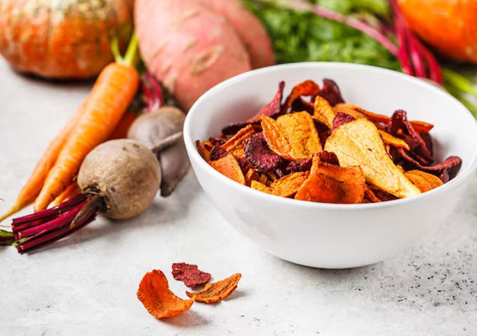 Dehydrated vegetables